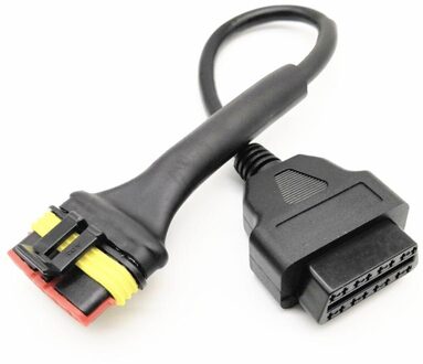 Bnl-Benelli 6 Pin Connector Obd Ii K-Line/L-Lijn Diagnostische Harnas Elektronische Kabel Van bnl Motorfiets 2stk