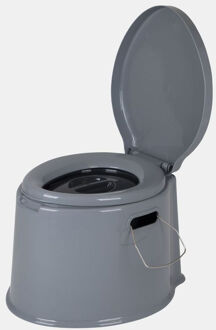Bo-Camp Draagbaar Toilet - 7 Liter - Grijs