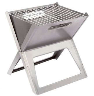 Bo-Camp Notebook Compact Houtskool Barbecue - Rvs