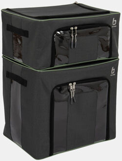 Bo-Camp Opbergbox Set Opvouwbaar M + L Assortiment - One size
