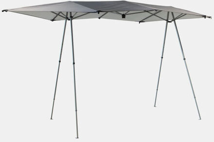 Bo-Camp Schaduwtent Easy-Up 4,4X2,3 M Partytent Grijs - One size