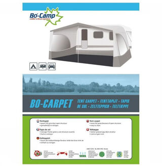 Bo-Camp Tenttapijt - Bo-carpet - 2,5 X 2 Meter - Antraciet