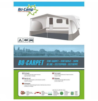 Bo-Camp Tenttapijt - Bo-carpet - 2,5 X 5 Meter - Grijs