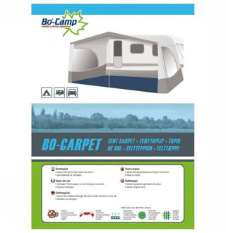 Bo-Camp Tenttapijt - Bo-carpet - 3 X 4 Meter - Blauw