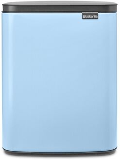 Bo Waste Bin, 12L - Dreamy Blue Blauw