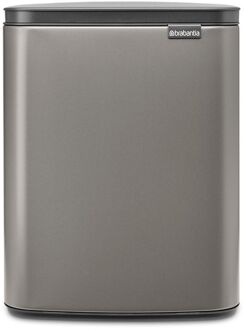 Bo Waste Bin, 12L - Platinum Grijs