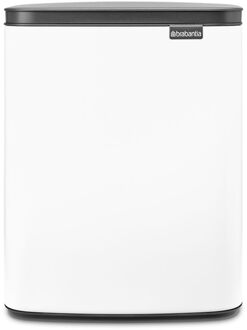 Bo Waste Bin, 12L - White Wit