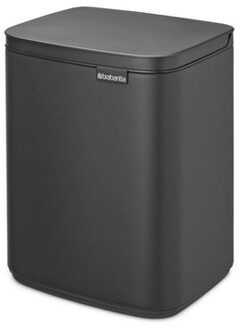 Bo Waste Bin, 7L - Mineral Infinite Grey Grijs