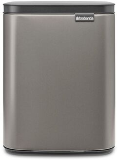 Bo Waste Bin, 7L - Platinum Grijs