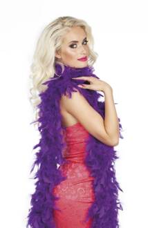 Boa paars 50gr Paars - Lila