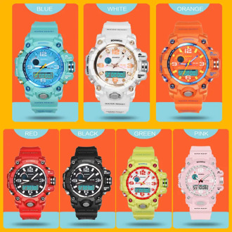 BOAMIGO Brand Children Sports Watches girl boy teenage kids shock Watch Child quarz Fashion Digital swim Wrist watch Waterproof