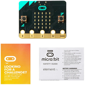 Board for Micro:bit BBC with Motion Detection, Compass, Programmable LED Display and Bluetooth for Kids Beginners