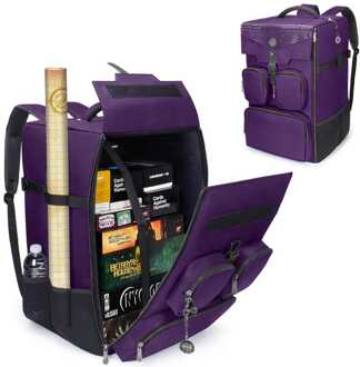 Board Game Backpack Collector's Edition Purple