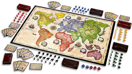 Board Game Indoor IQ Training Kill Time Home Party Mutual PK Kids Adults Mission Cards Funny Interactive Strategic Conquest