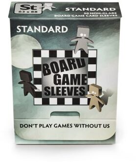 Board Game Sleeves (Non-Glare): Standard (63x88mm) - 50 stuks