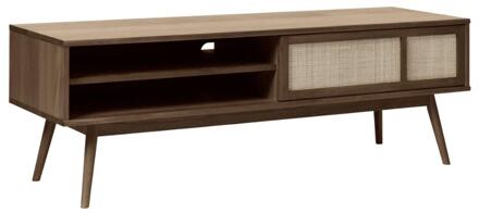 Boas houten tv meubel gerookt eiken - 150 x 45 cm Bruin