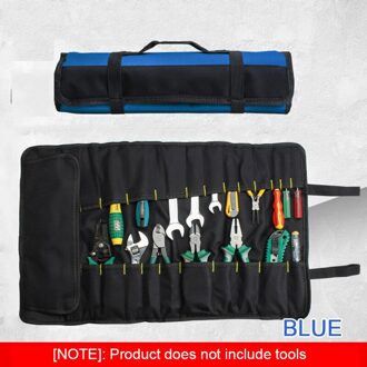 Boase Reel Rolling Auto Tool Bag Pouch Professionele Elektriciens Organizer Multifunctionele Auto Reparatie Kit Zakken Blauw