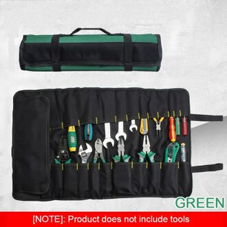 Boase Reel Rolling Auto Tool Bag Pouch Professionele Elektriciens Organizer Multifunctionele Auto Reparatie Kit Zakken groen
