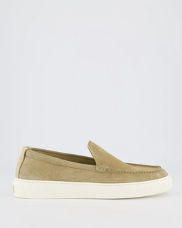 Boat Loafer Slip-On Sneakers Heren beige - 45