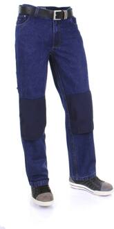 BOB Jeans Werkbroek met kniestukken Denim Blauw - W29/L32