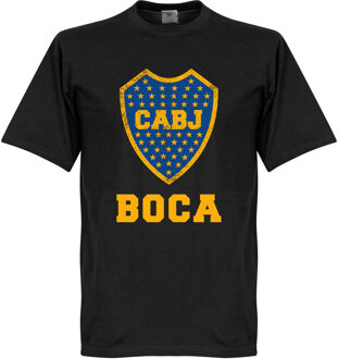 Boca Juniors Logo T-Shirt - Zwart - S