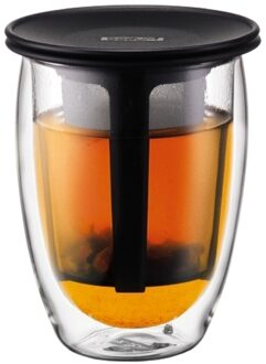 bodum Tea for One Theeglas - 350 ml - Zwart