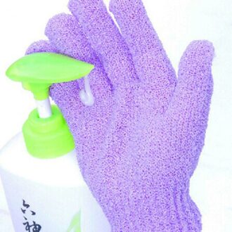 Body Badhanddoek Handschoenen Douche Terug Scrub Bad Handschoen Exfoliërende Body Massage Spons Bad Handschoenen Hydraterende Spa Huid Doek