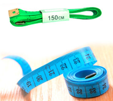 Body Meten Heerser Naaien Tailor Meetlint Soft 1.5M Naaien Heerser Meter Naaien Meetlint Willekeurige Kleur