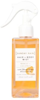 Body Mist Sunday Rain Mango & Coconut Hair + Body Mist 200 ml