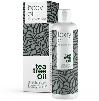 Body Oil 150 ml | Met Tea Tree tegen striae, littekens of pigmentvlekken | Hydrateert & maakt de huid elastisch | Amandelolie, zonnebloemolie & squalaan zorgen voor én gladde huid