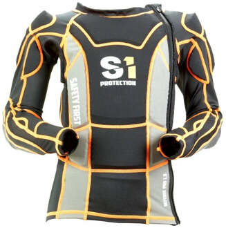 Body Protector - S1 Defense Pro 1.0 Jacket - Zwart / Oranje
