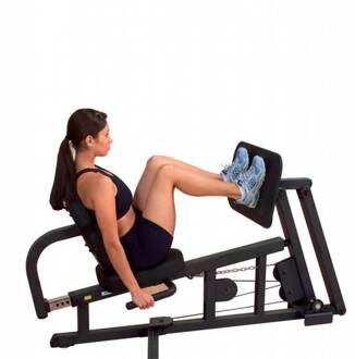 Body-Solid Beentrainer - Body-Solid GLP Leg Press Zwart
