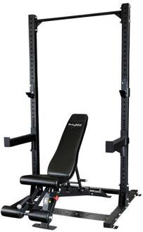 Body-Solid ProClubLine SPR500P2 Half Rack Package