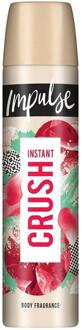 Body Spray Deodorant Instant Crush met Mix van Natuurlijke Geuren 75ml, 6pk - One Size