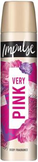 Body Spray Deodorant Very Pink Gemaakt met een Mix van Natuurlijke Geuren 75ml, 6pk - One Size