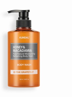 Body Wash Kundal Honey & Macadamia Pure Body Wash Pink Grapefruit 500 ml