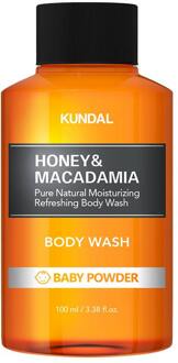 Body Wash Kundal Honey & Macadamia Pure Wash Baby Powder 500 ml