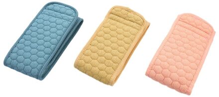 Body Wash Scrub Sponzen Voor Lichaam Borstel Voor Terug Exfoliërende Washandje donker geel