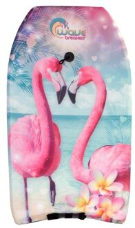 Bodyboard flamingo vogel print 83 cm Multi