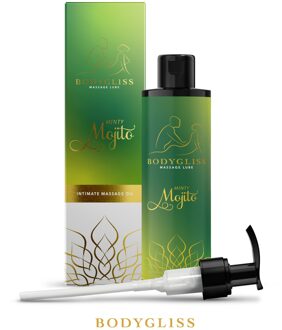 Bodygliss Massage - Minty Mojito 150ml Transparant