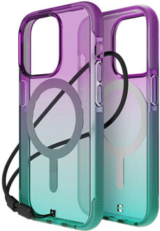 Bodyguardz Ace Pro MagSafe Backcover voor de Apple iPhone 15 Pro - Blackberry Jam Meerkleurig