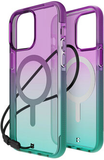 Bodyguardz Ace Pro MagSafe Backcover voor de Apple iPhone 15 Pro Max - Blackberry Jam Meerkleurig