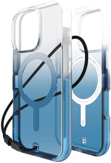 Bodyguardz Ace Pro MagSafe Backcover voor de Apple iPhone 16 Pro - Blue / Ombre Meerkleurig
