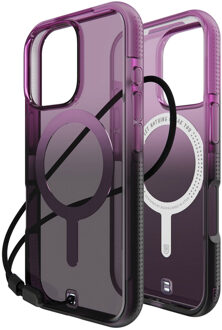 Bodyguardz Ace Pro MagSafe Backcover voor de Apple iPhone 16 Pro - Purple / Ombre Meerkleurig