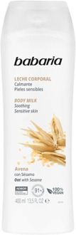 Bodylotion Babaria Oats And Sesame Oil Body Milk Normal Skin 400 ml