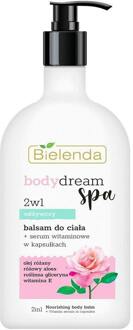 Bodylotion Bielenda Body Dream Spa 2in1 Nourishing Body Lotion + Vitamin Serum In Capsules 350 ml