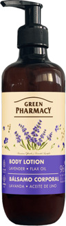 Bodylotion Green Pharmacy Body Lotion Lavender And Flax Oil 400 ml
