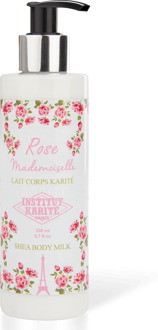Bodylotion INSTITUT KARITE PARIS Shea Body Milk Rose Mademoiselle 200 ml