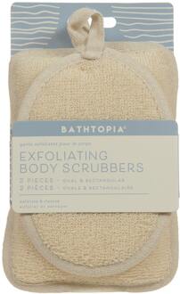 Bodyscrub Bathtopia Dual Body Scrubber 2 st
