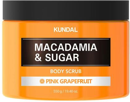 Bodyscrub Kundal Macadamia & Sugar Body Scrub Pink Grapefruit 550 g